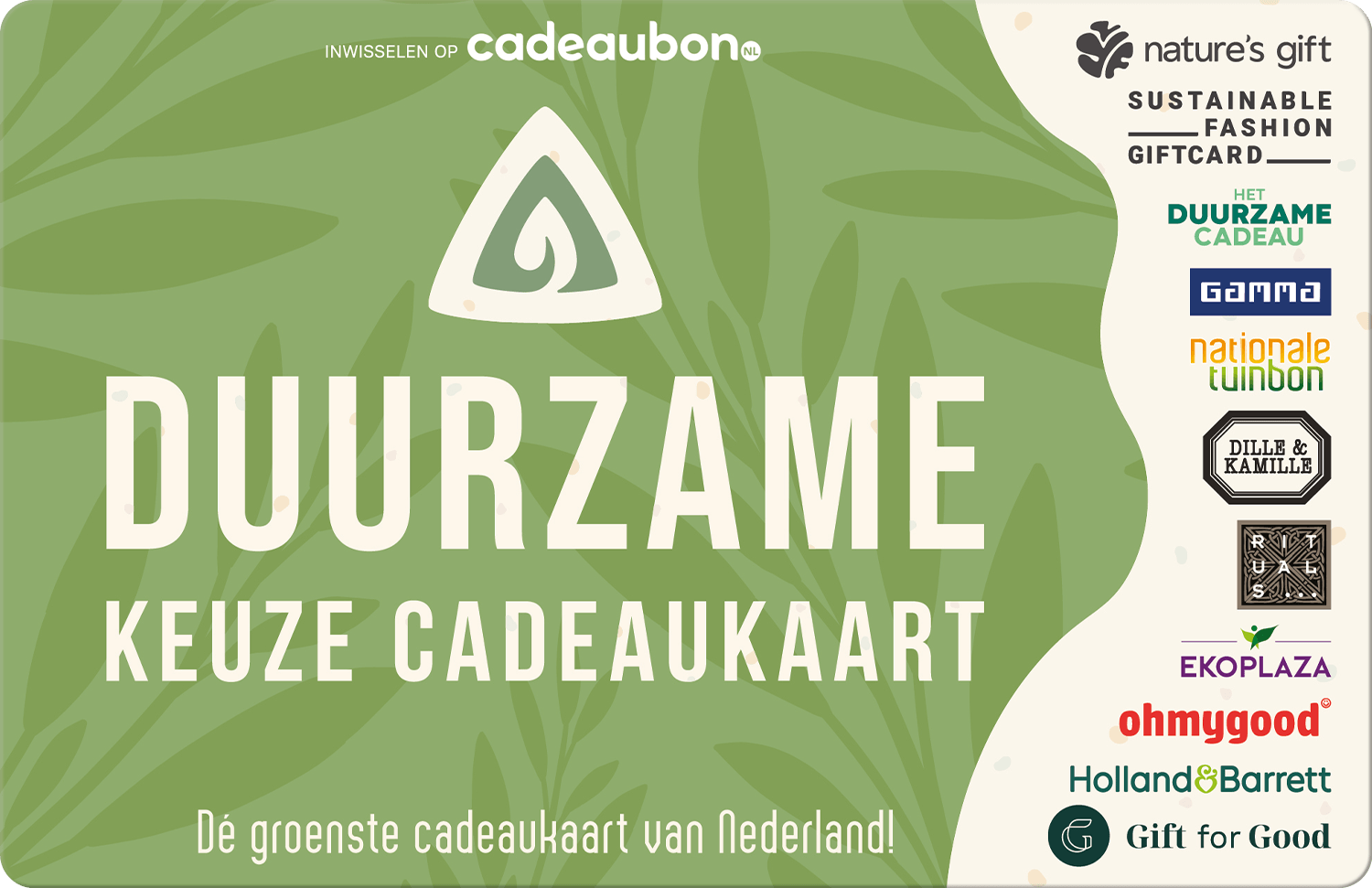 Duurzame Keuze Cadeaukaart